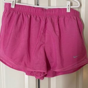 Nike Women's Bright Pink Athletic Shorts